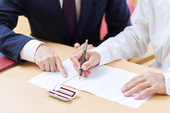 任せて安心。手間のかからない、相続登記(不動産の名義変更)手続_イメージ